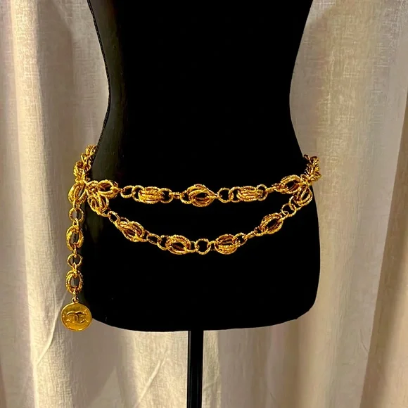CHANEL | Accessories | Chanel Belt Adjustable Size Fits Up  display picture 3